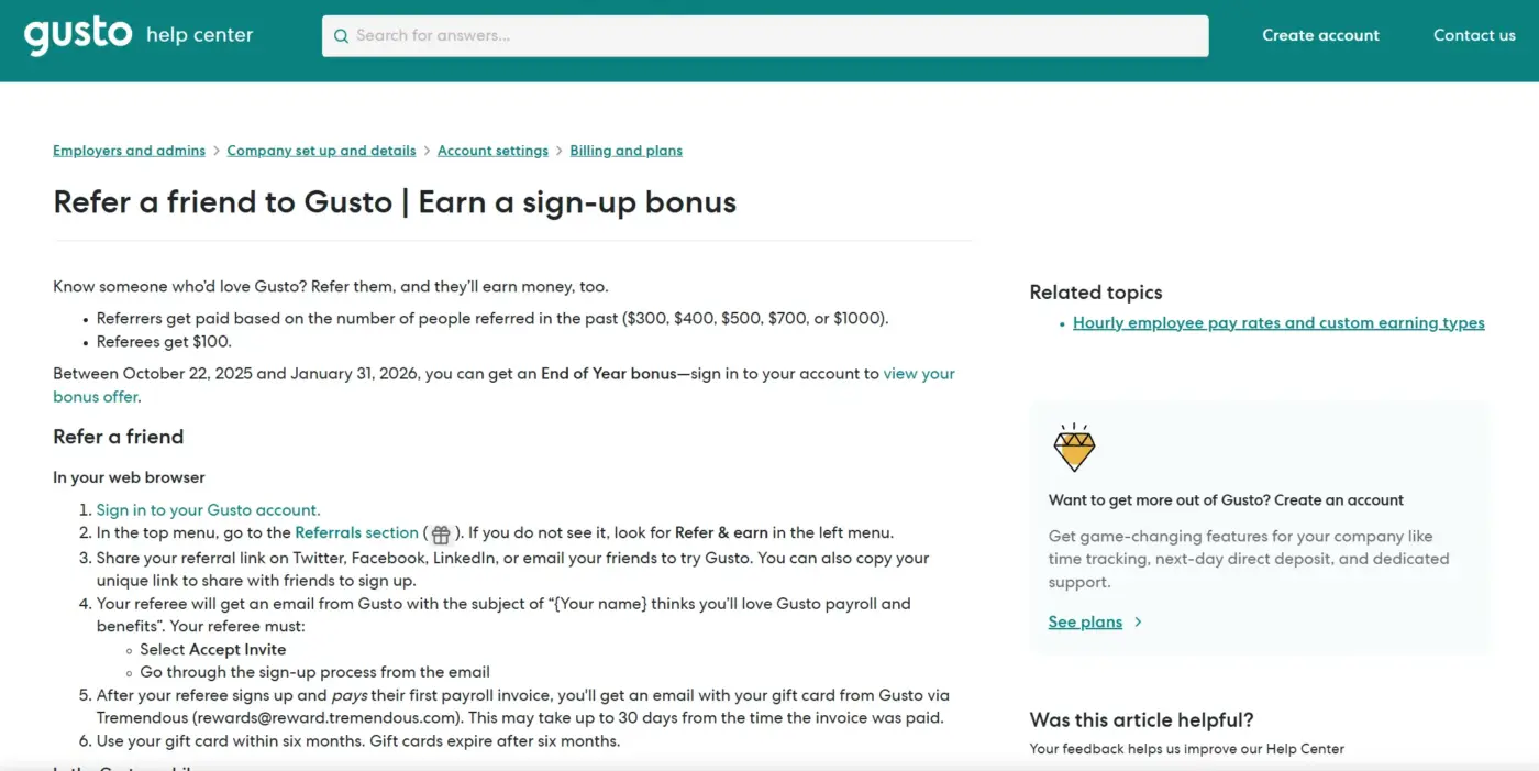 Refer and Earn