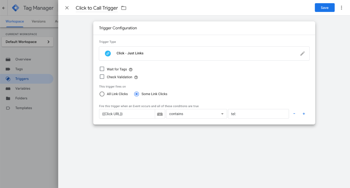 Create Trigger to Track Click-to-Call Conversions in WordPress