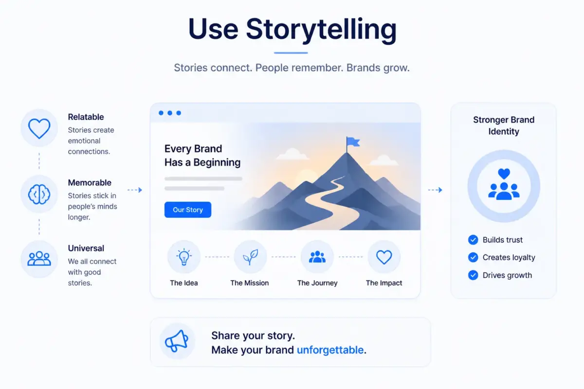 Use Storytelling to Grow Brand