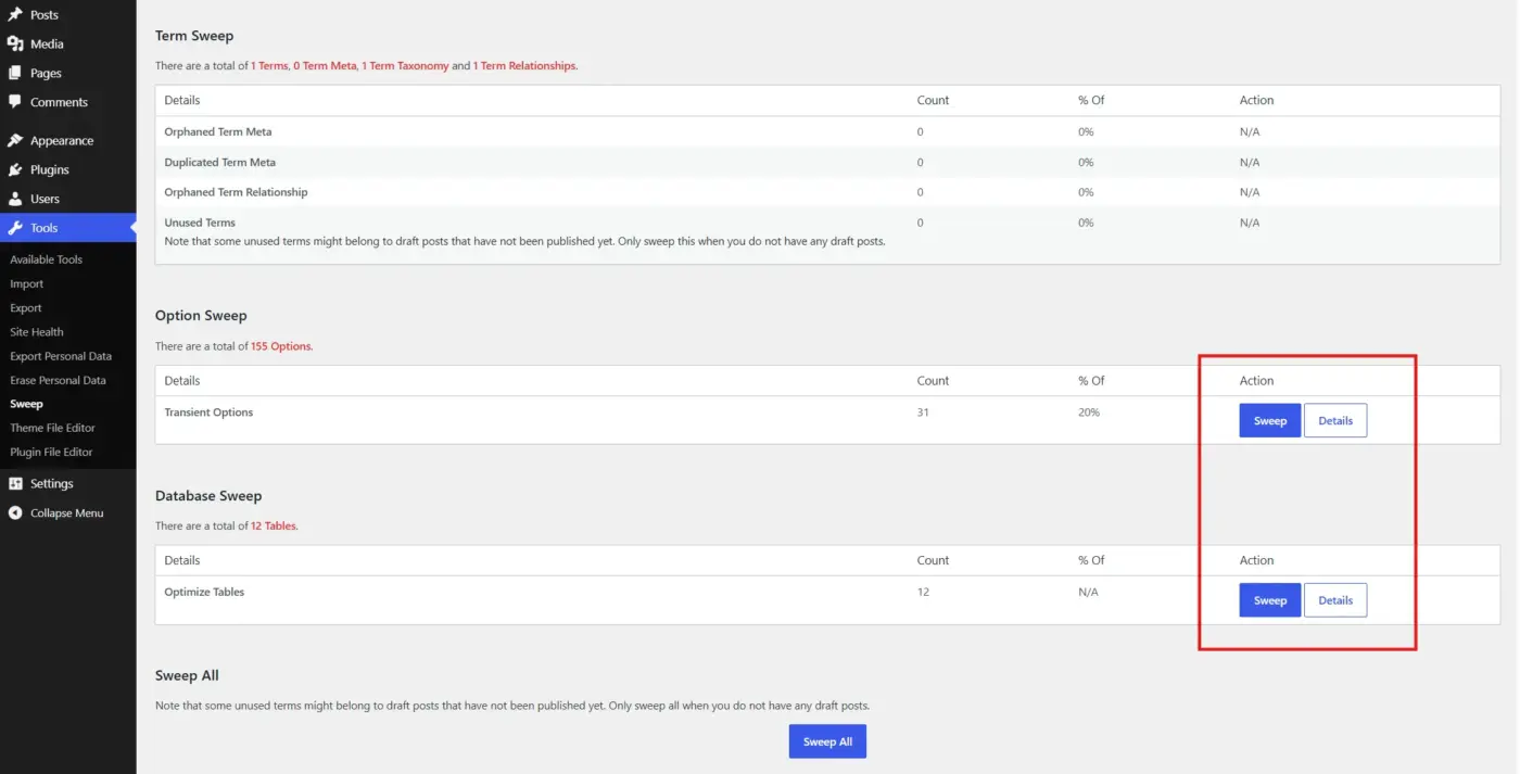 Clean Your Database