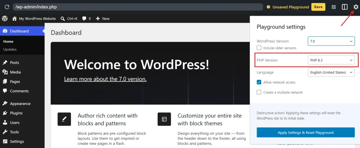Update Your PHP Version