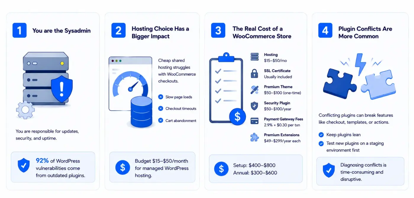 Honest Limitations of WordPress for Ecommerce
