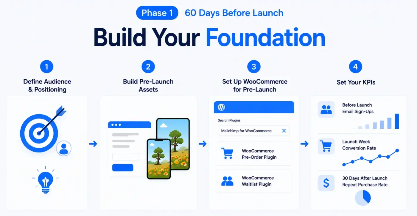 60 Days Before Launch: Build Your Foundation