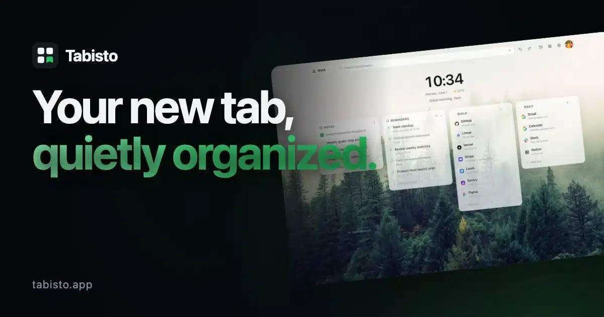 Tabisto Chrome Extension