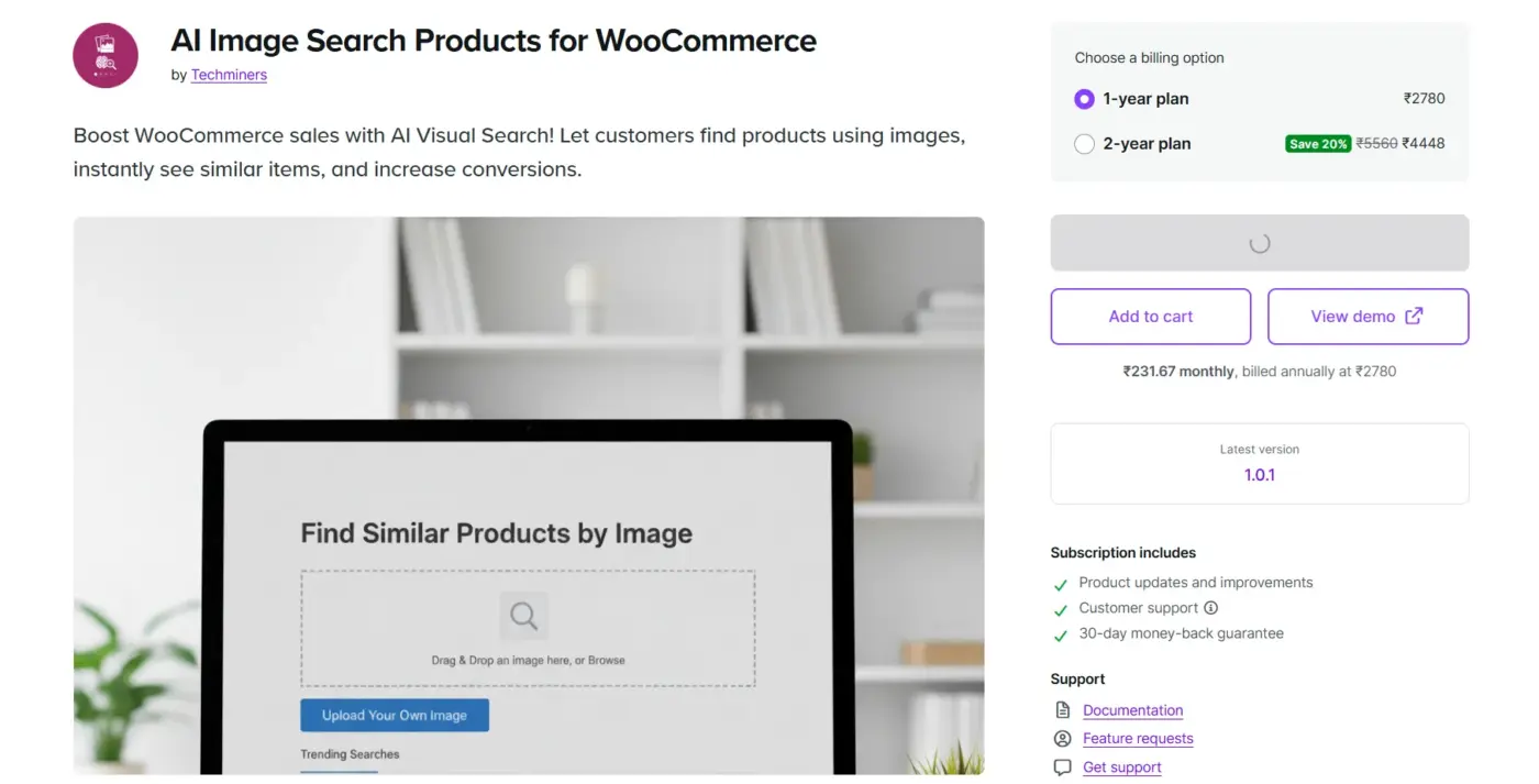 AI Image Search Products by Techminers