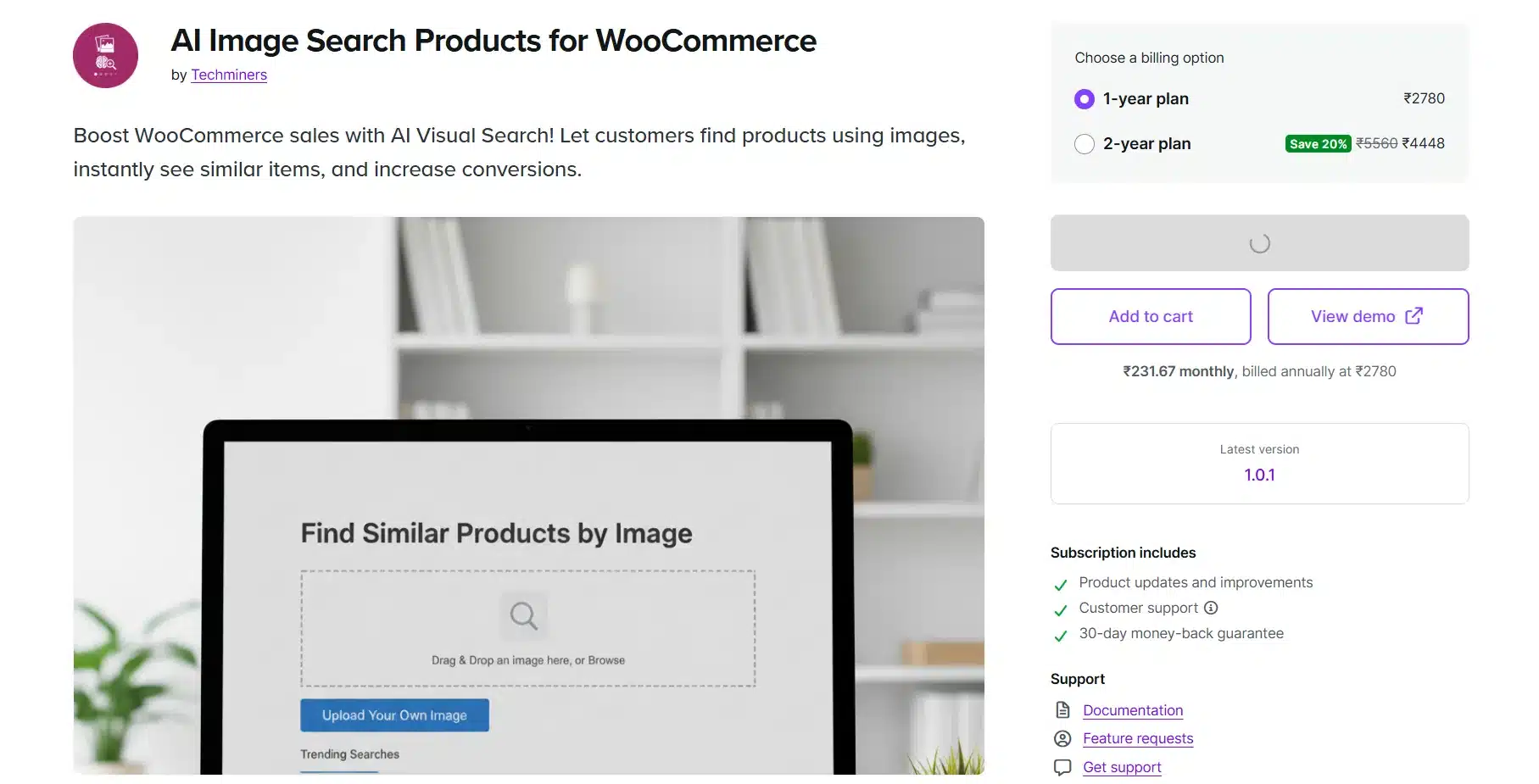 AI Image Search Products by Techminers