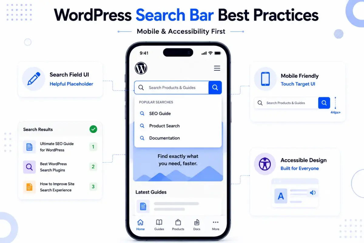 Best Practices for WordPress Search Bars