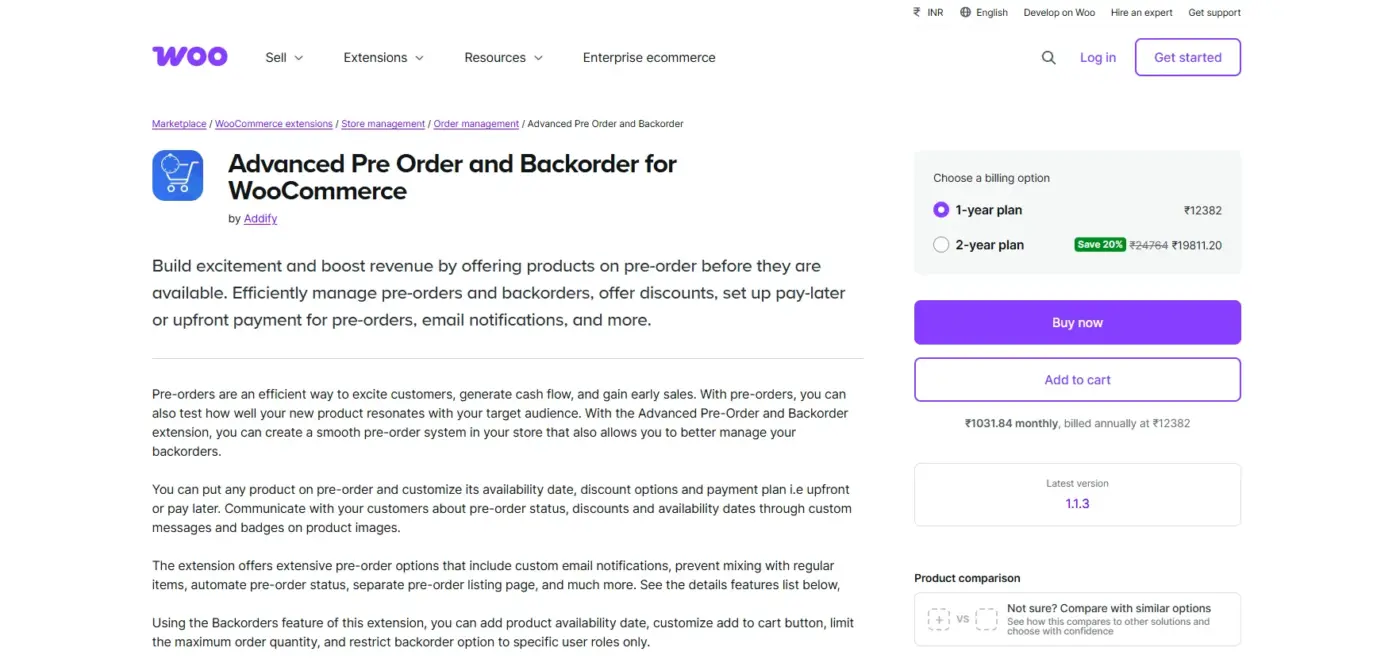 Advanced Pre-Order and Backorder for WooCommerce