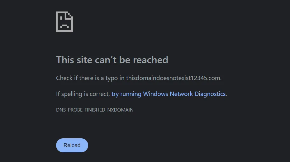 What Does ERR_NAME_NOT_RESOLVED Mean?