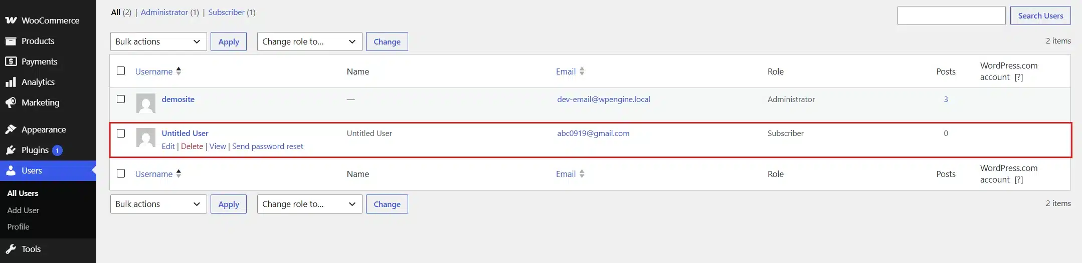 Watch for signs that malware is the cause: unfamiliar admin users, strange redirects, or files you don't recognise inside /wp-content.