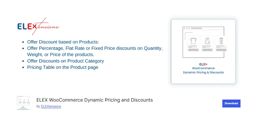 ELEX WooCommerce Dynamic Pricing and Discounts