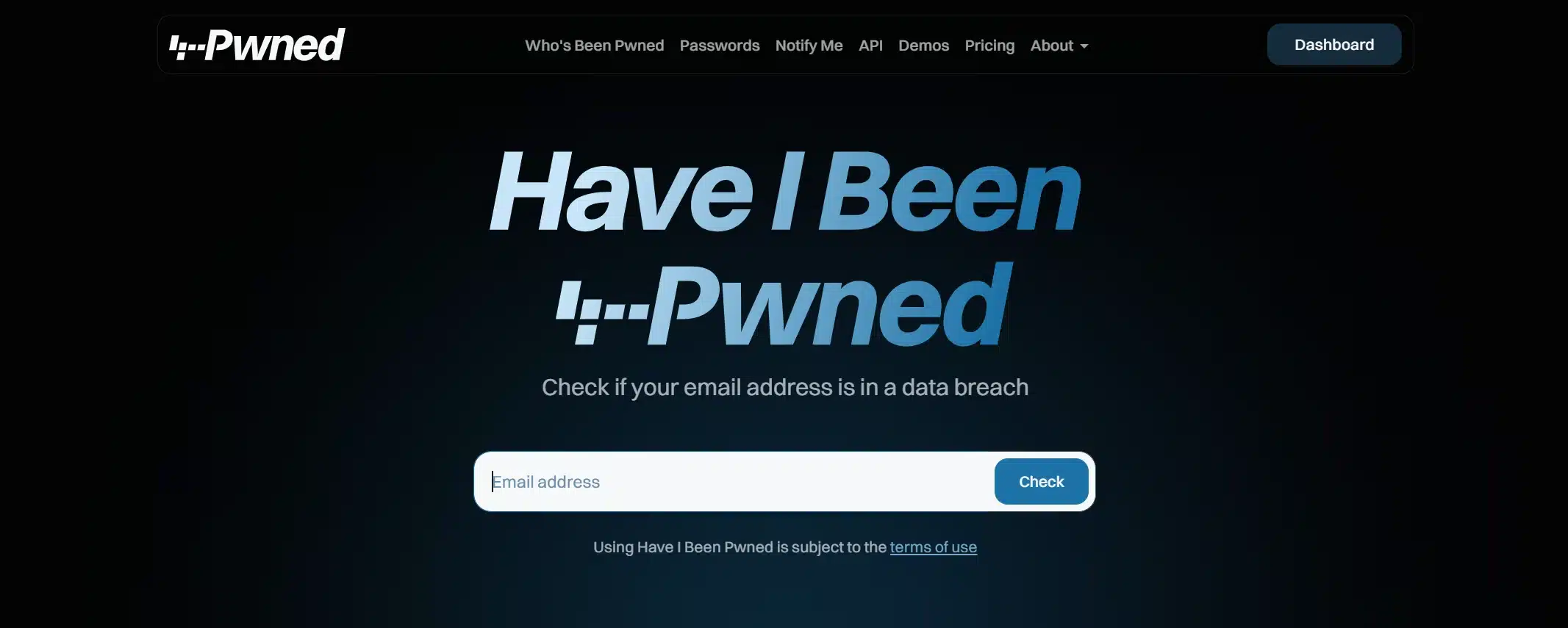 Breach check: Visit Have I Been Pwned and enter your admin email address to see if it has surfaced in any known leak.
