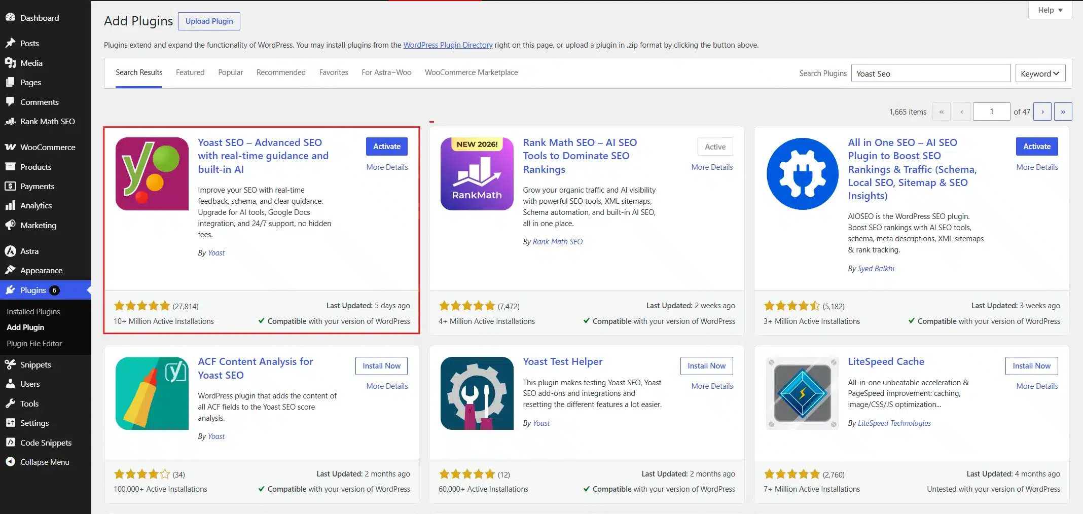 Install and activate the Yoast Seo Plugin from the WordPress Directory.