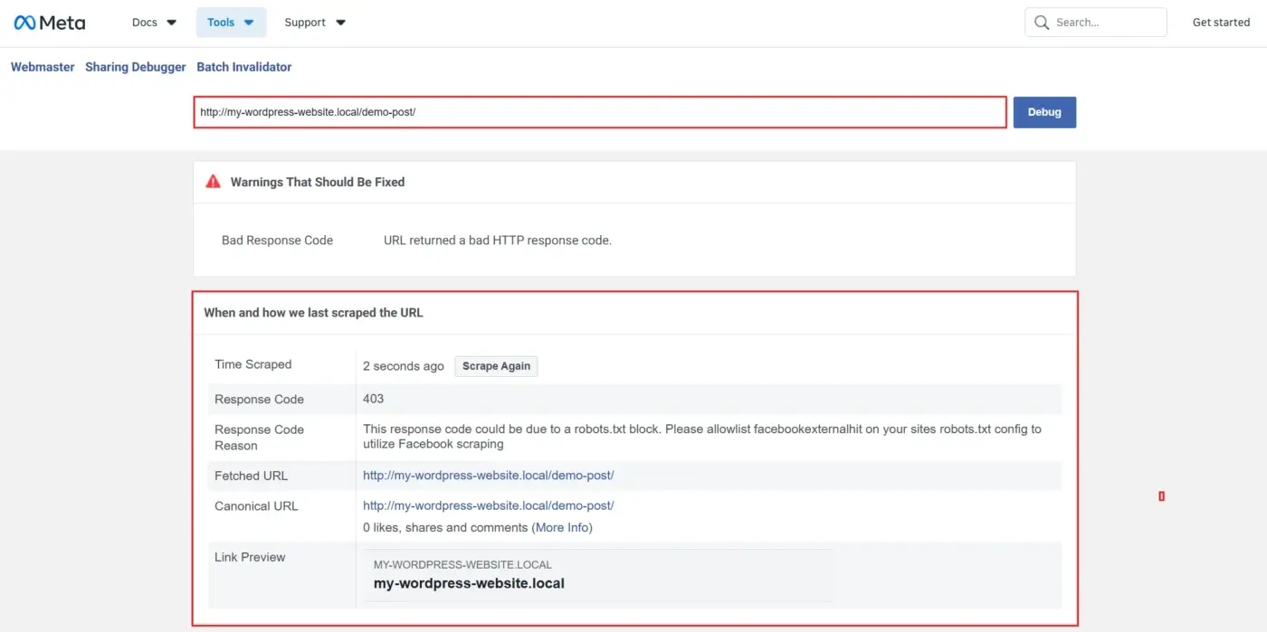 Test Your Preview Image Before You Publish