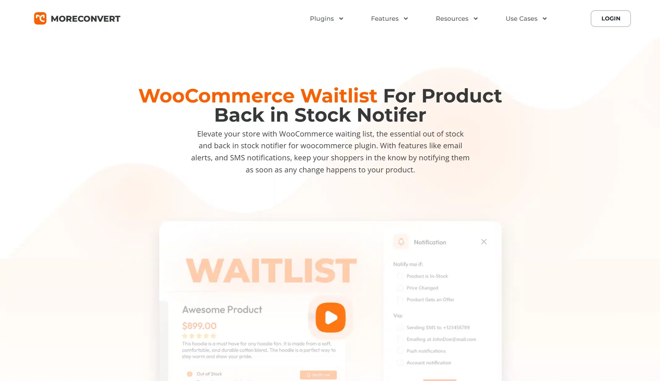 MoreConvert Waitlist Plugin