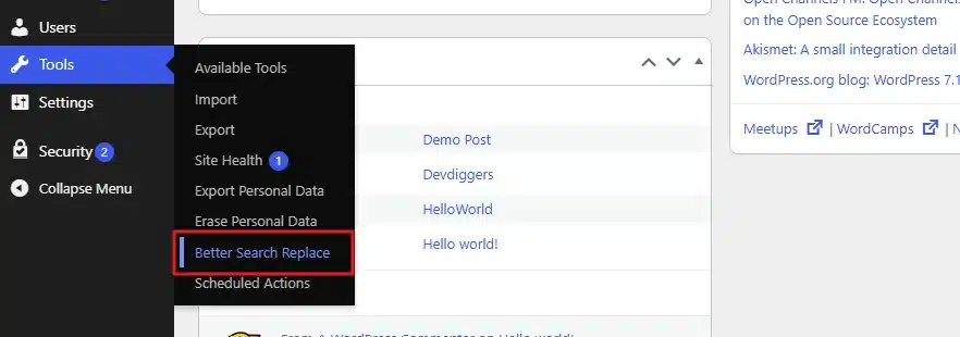Go to Tools > Better Search Replace, enter your old http:// URL in the search field, and your new https:// URL in the replace field.