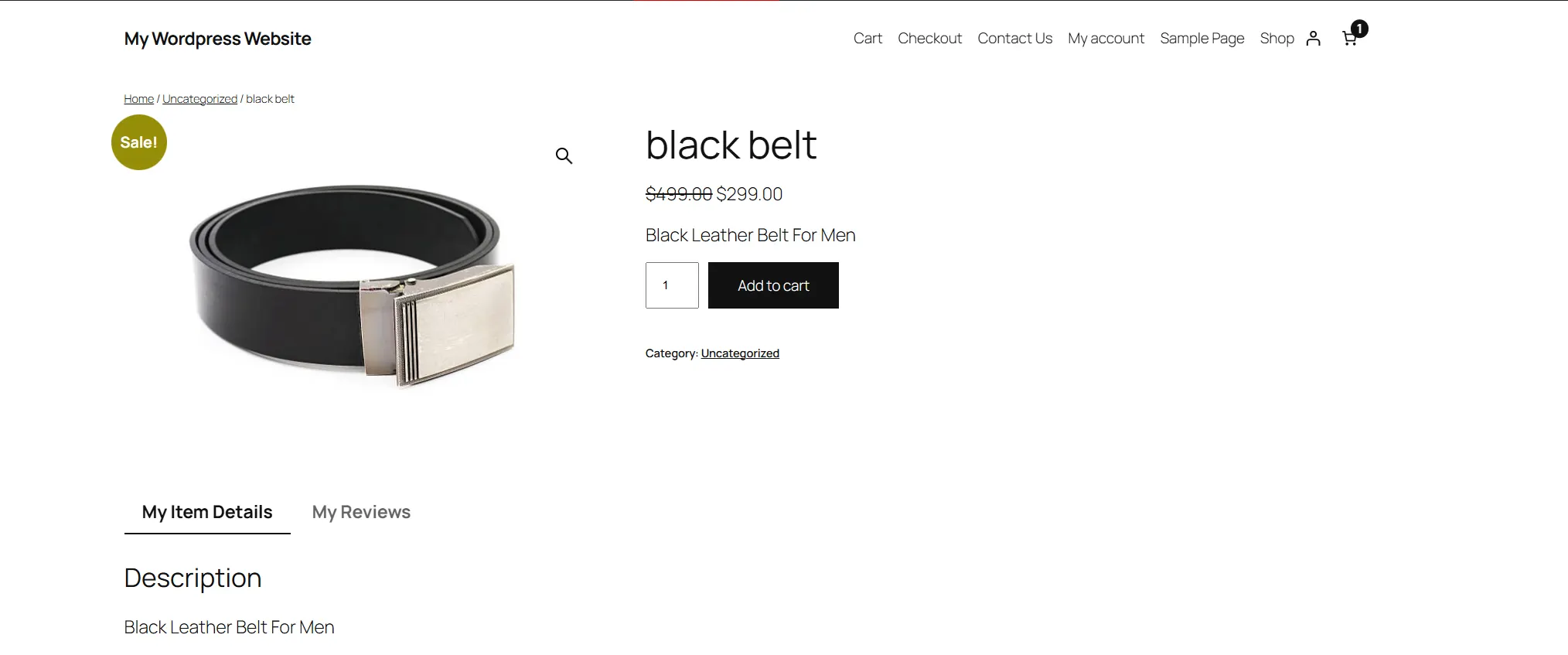 Visit any product on your store and confirm the tab titles have updated.