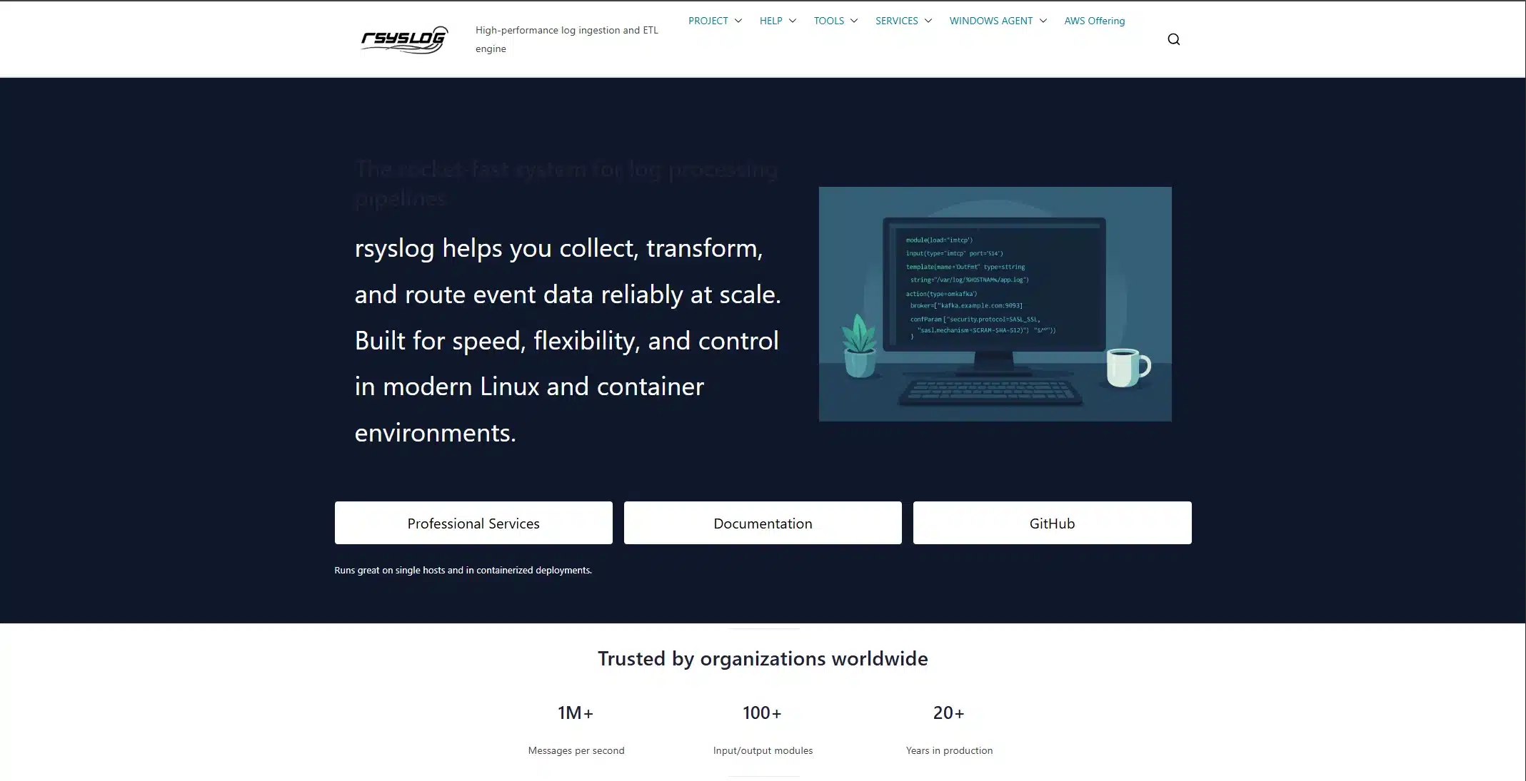 Forward the logs: A syslog agent (rsyslog is the common choice) watches your log files. It streams new entries to the SIEM over an encrypted connection.