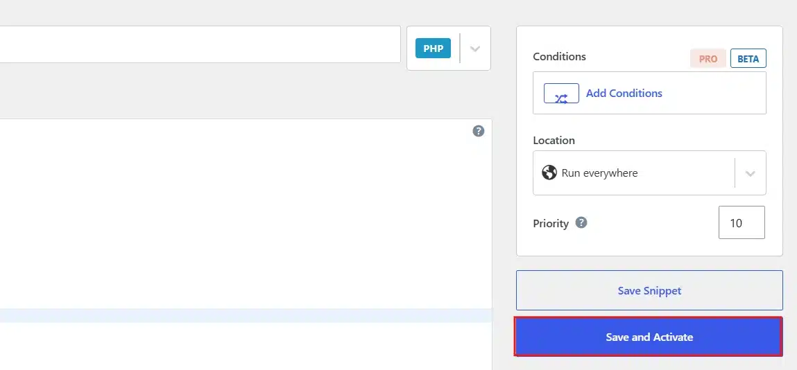 Click Save Changes and Activate.
