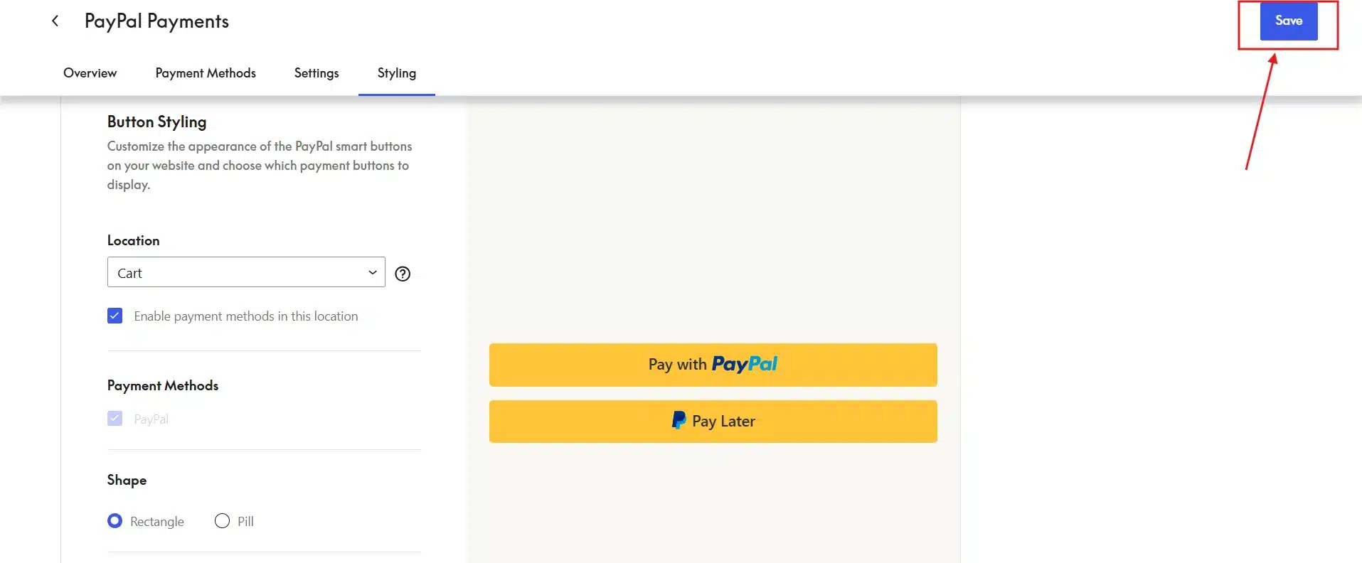 Save changes and check the checkout page to confirm it looks like part of your flow, not a bolted-on extra.