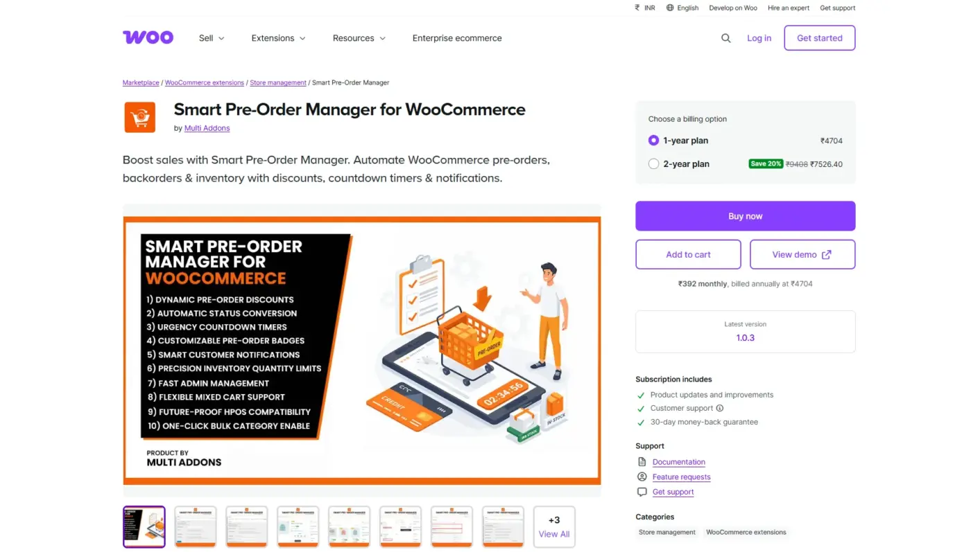 Smart Pre-Order Manager for WooCommerce