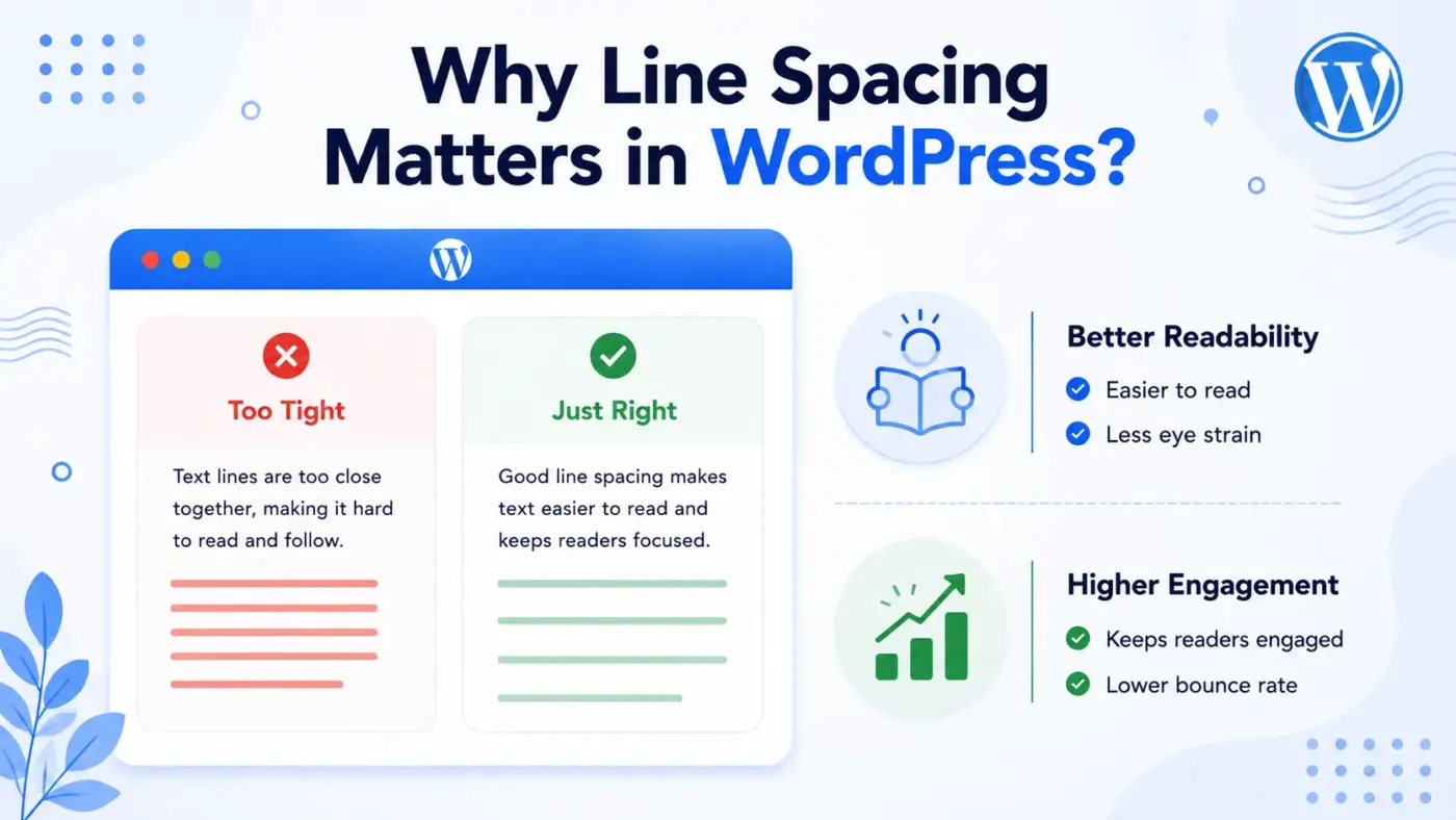Why Line Spacing Matters in WordPress?
