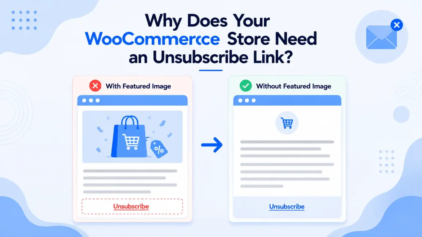 Why Does Your WooCommerce Store Need an Unsubscribe Link?