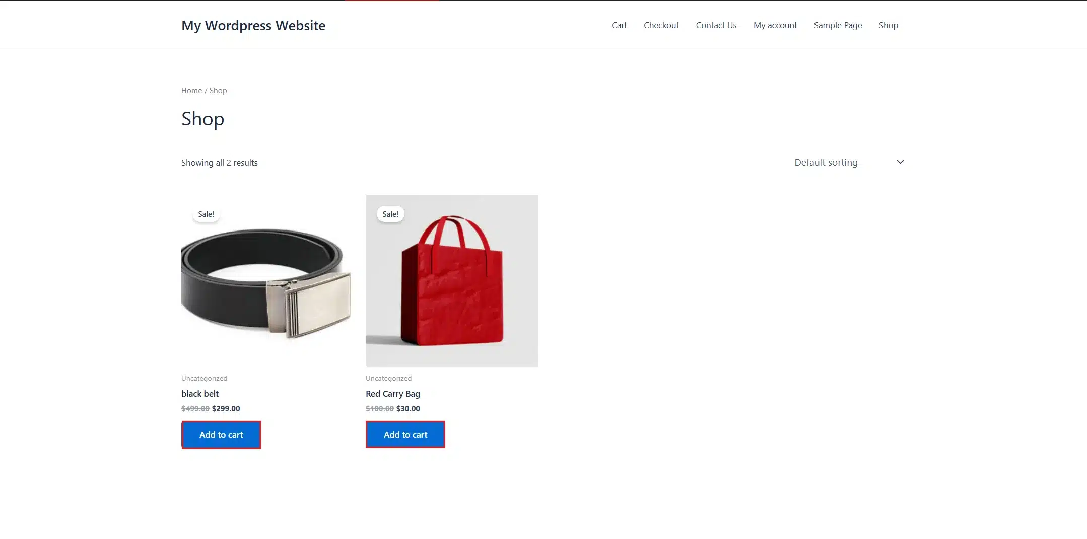 Identify which links you want to change. WooCommerce product links usually inherit your theme's general link colour, so Methods 1 and 4 above will already cover most of them.