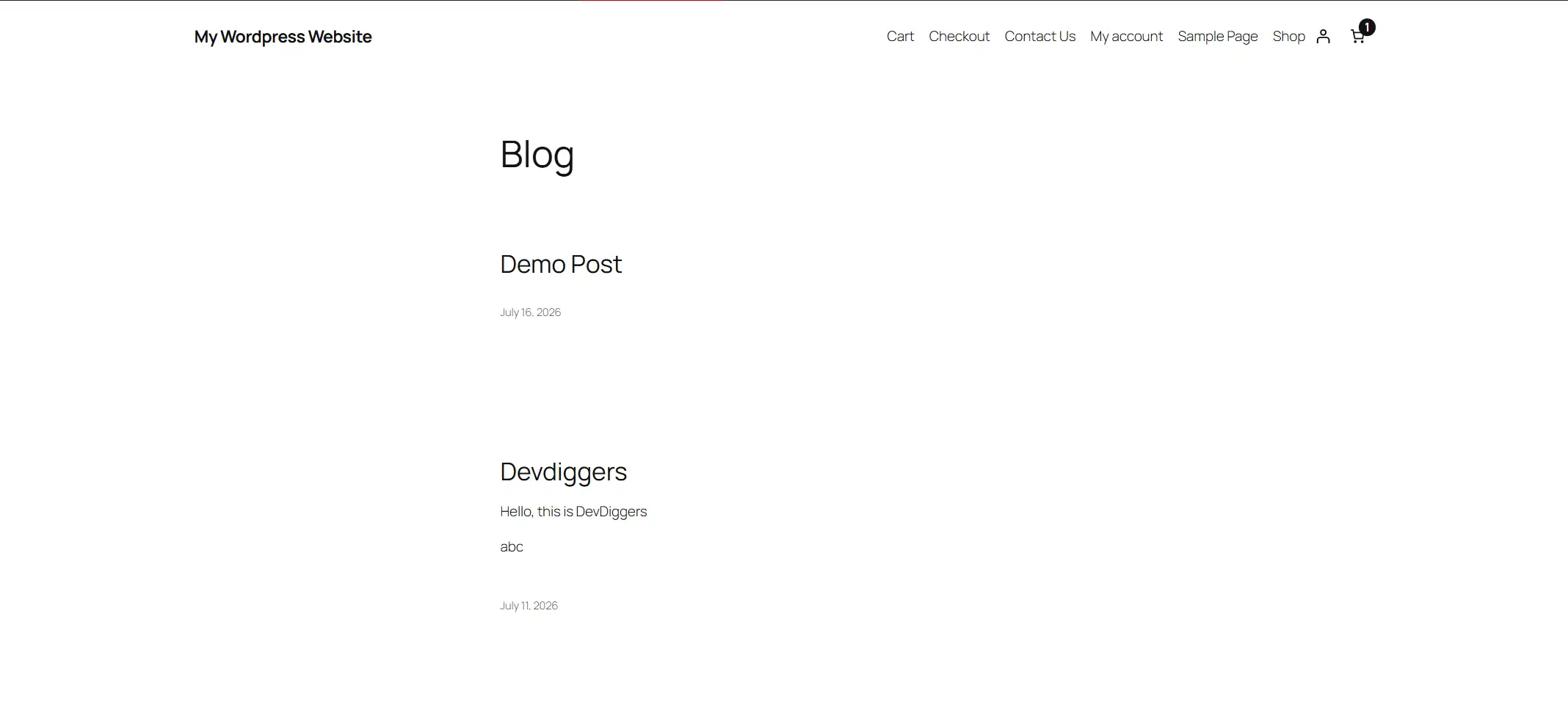 Open your site in an incognito window and confirm nothing looks broken.