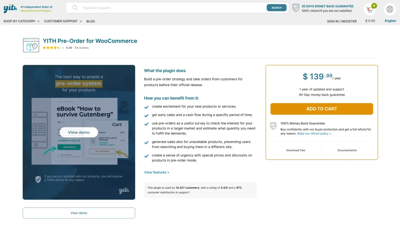  YITH Pre-Order for WooCommerce