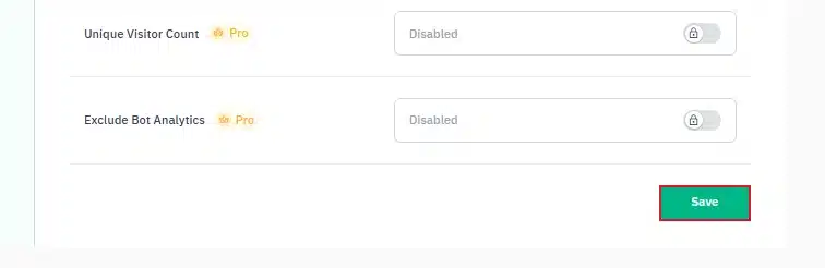 Save your changes by clicking Save, then refresh the front end to confirm everything works.