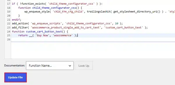 Save. Refresh the product page.