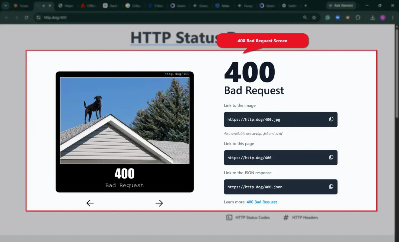 What Is the 400 Bad Request Error?