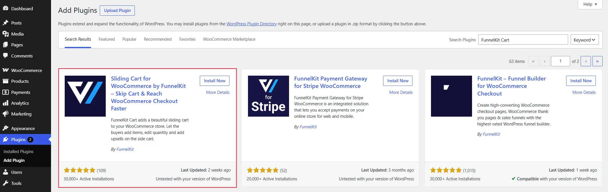 Install a cart or checkout plugin with Express Pay support, such as FunnelKit Cart, to add the buttons to your product, cart, or checkout pages.