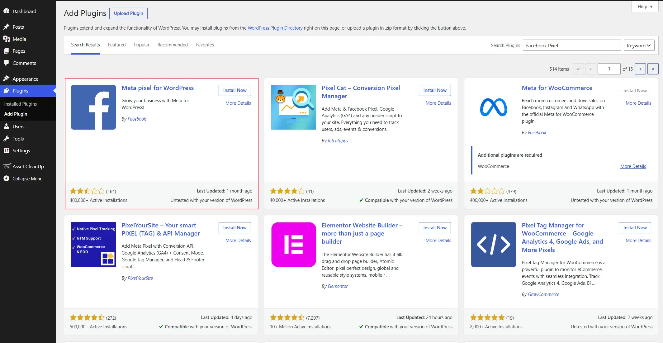 Trim your tracking scripts down using Meta pixel for WordPress. A site running five analytics tools rarely needs all five loaded on every page.