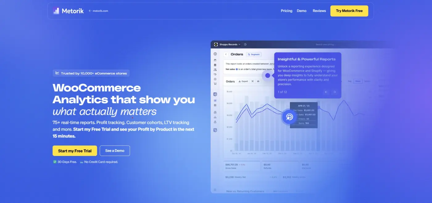 Metorik: Deep Reporting & Automation