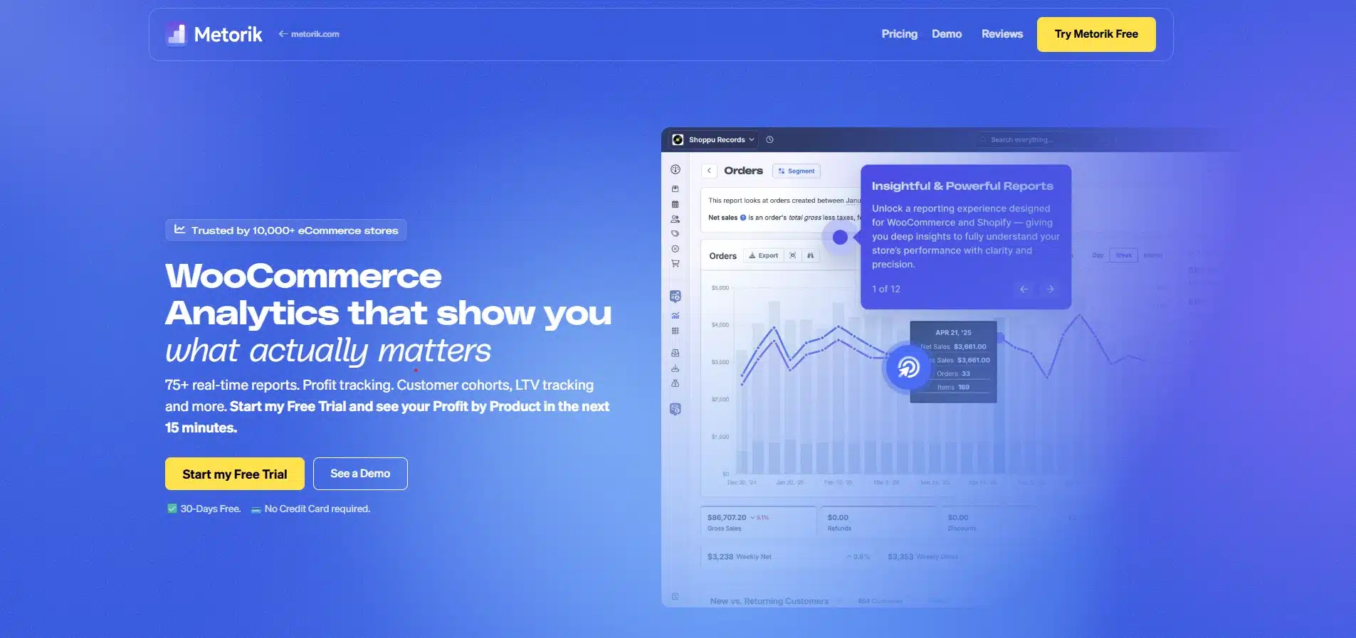 Metorik: Deep Reporting & Automation