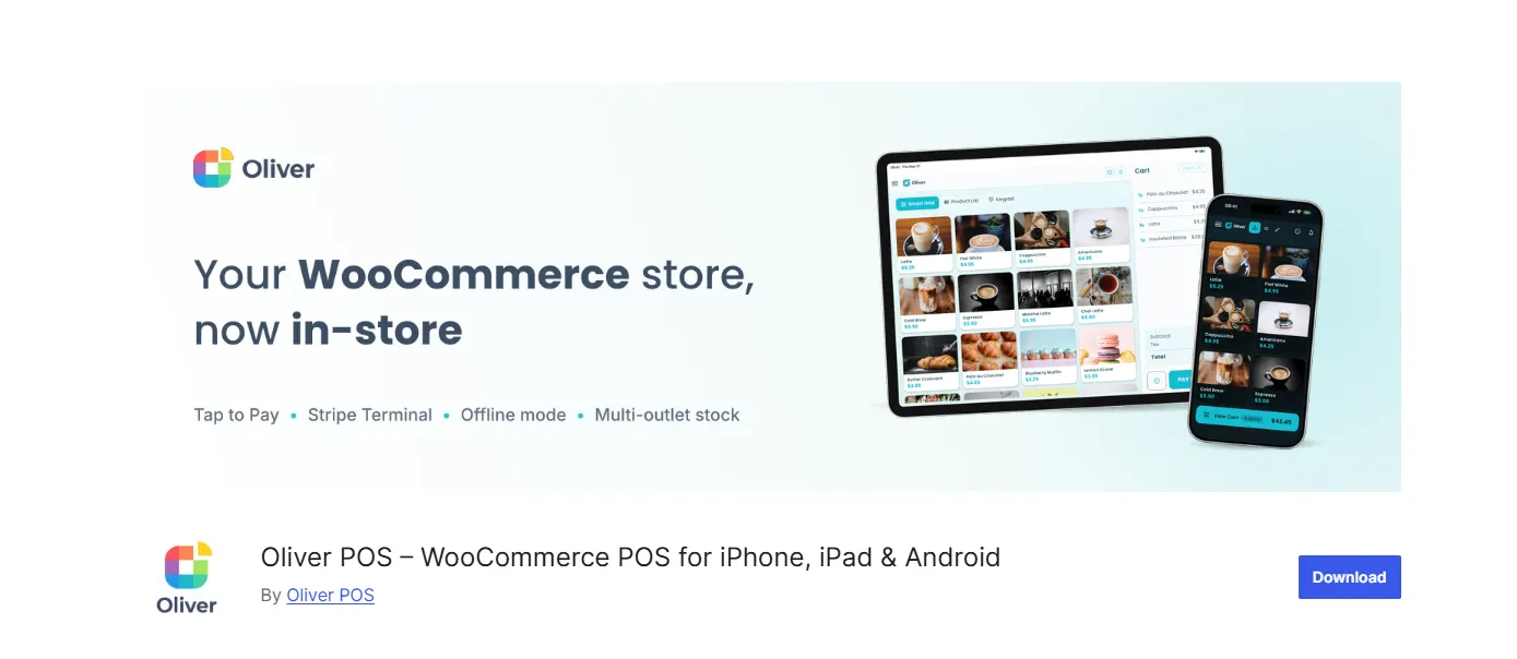 Oliver POS: iPad and Tap to Pay Retail