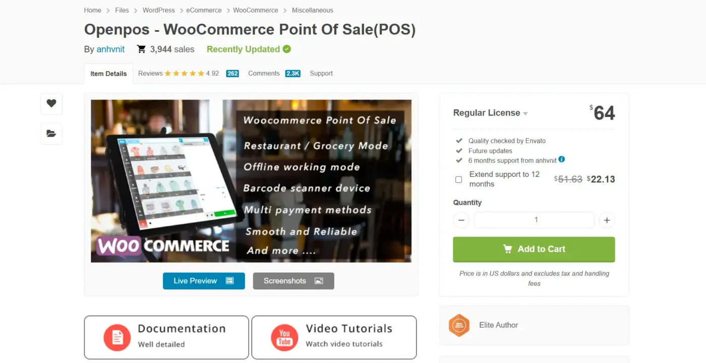OpenPOS: Multi-Outlet Retail Chains