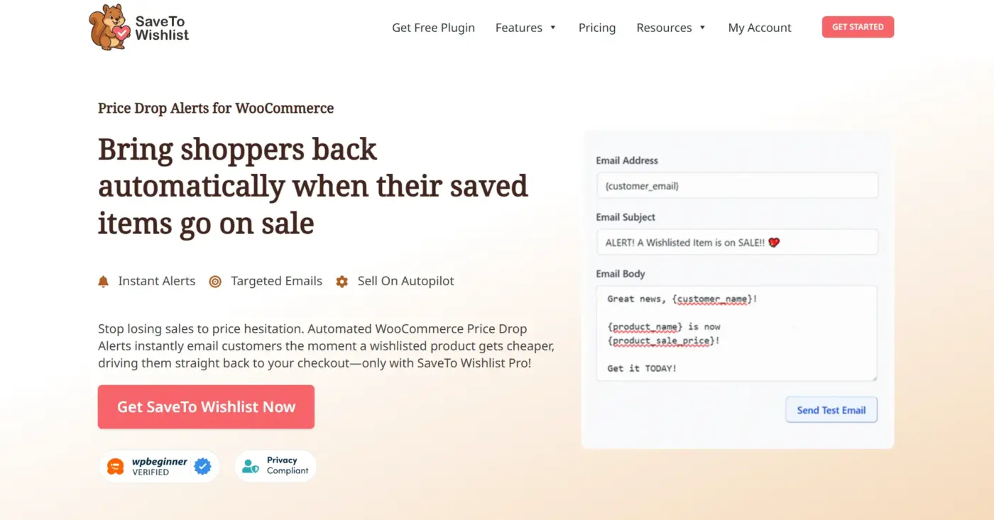 SaveTo Wishlist Pro