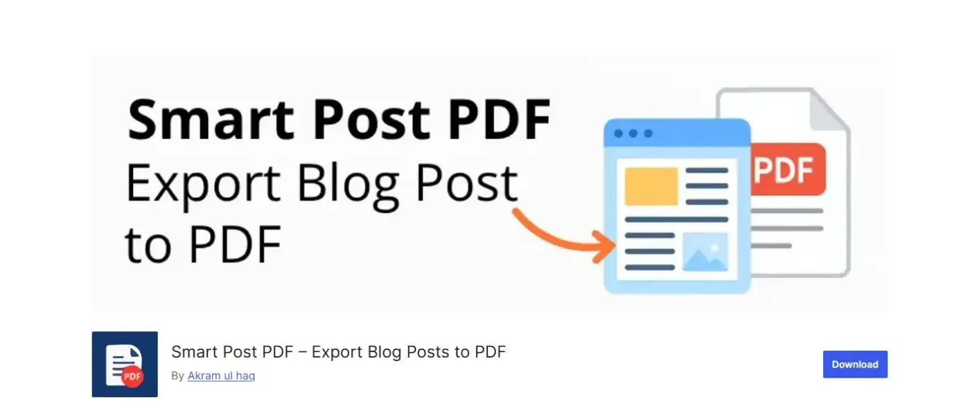 SmartPost PDF: Best for Blog-Only Sites