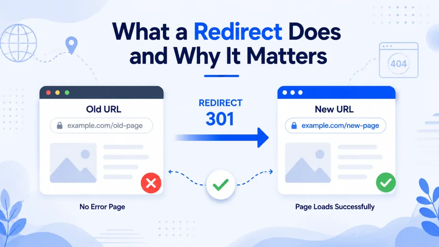 What a Redirect Does and Why It Matters