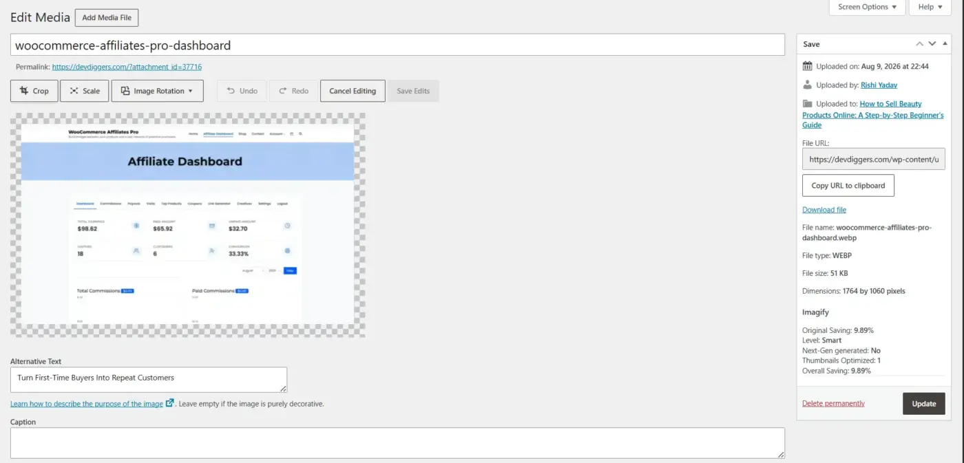 Adjust Logo Size and Position