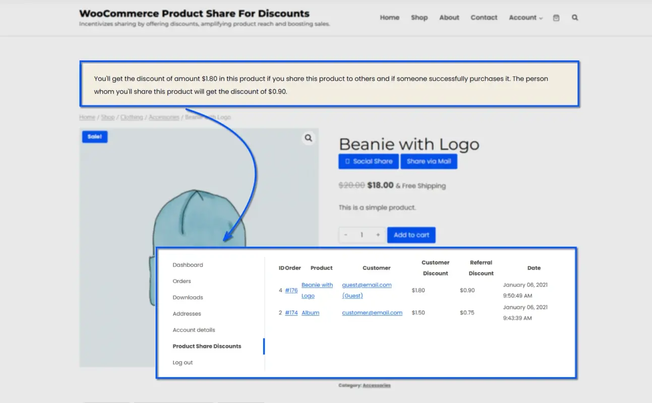 What Is a WooCommerce Social Share Discount Plugin?