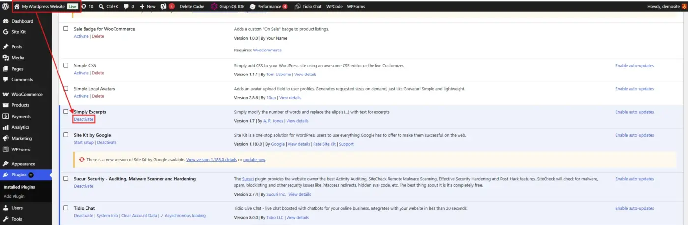 Push the Cleaned-Up List Live