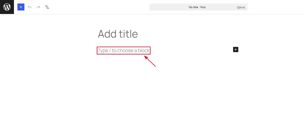Click directly on the paragraph or heading block whose text you want to resize.