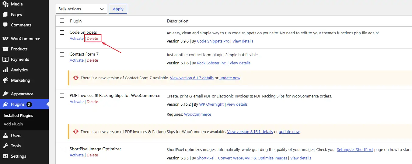 Delete deactivated plugins once you're confident you don't need them. They don't add requests while inactive, but leftover files are still a security risk if never updated.