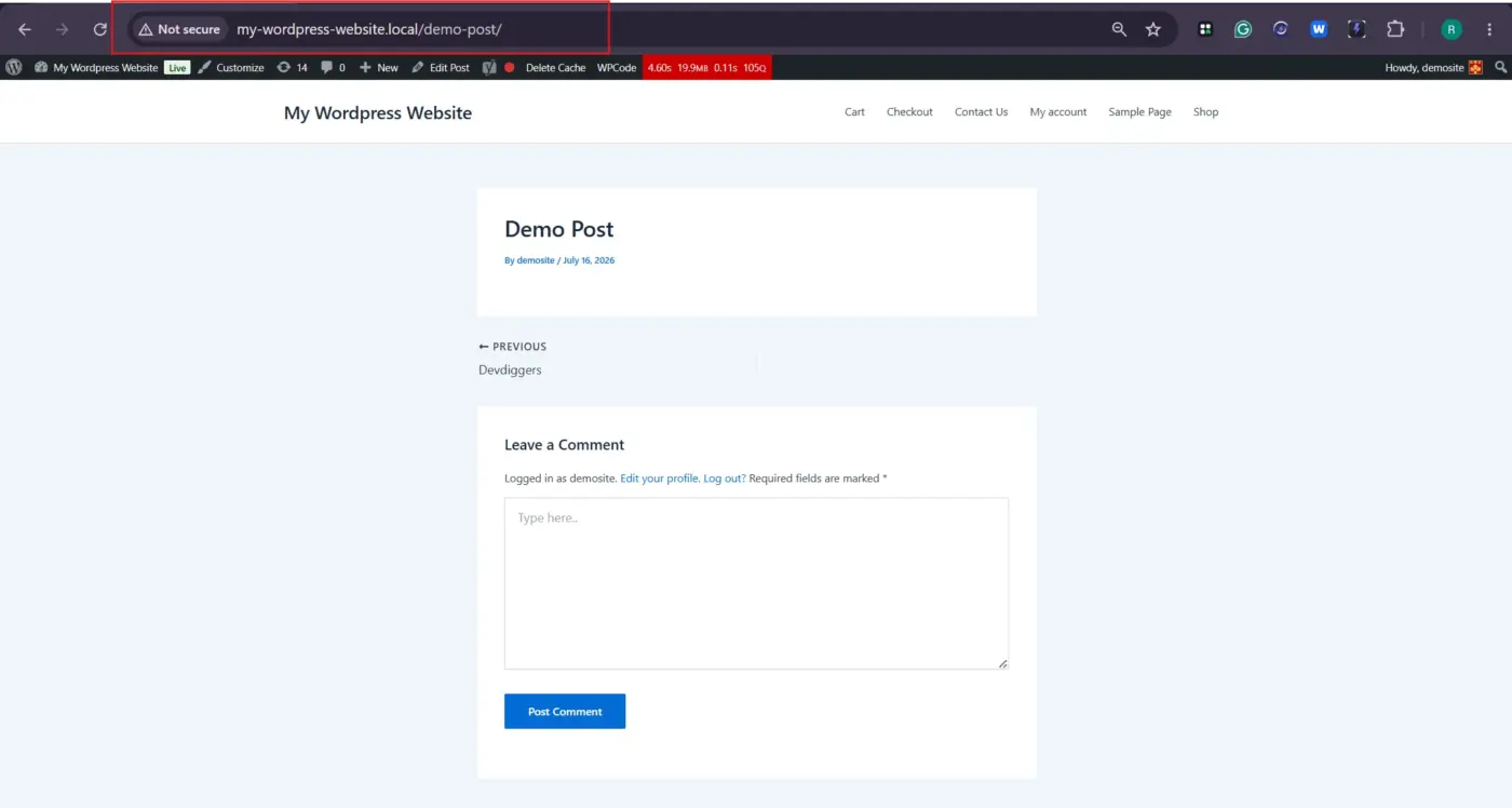 Test Your New URLs
