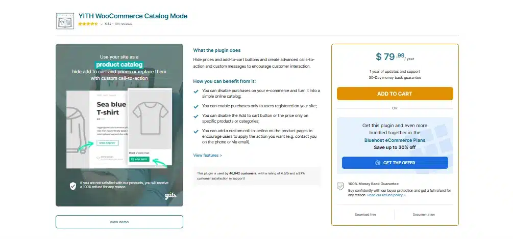 YITH WooCommerce Catalog Mode: Pure Catalog