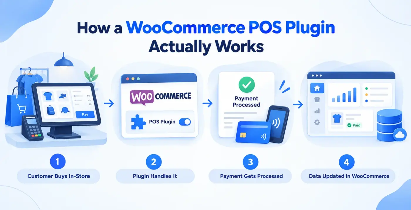 How a WooCommerce POS Plugin Actually Works